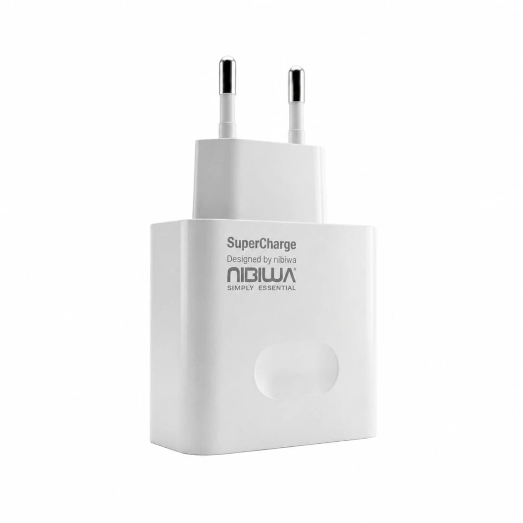 Carregador Nibiwa 66 W para Honor e Huawei, branco